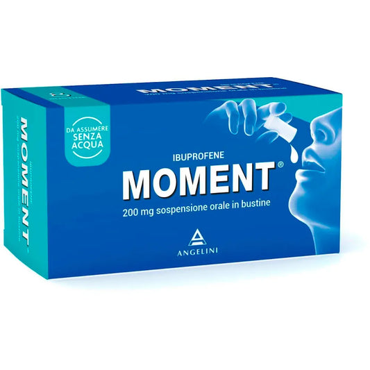 MOMENT*OS SOSP 8BUST 200MG ANGELINI PHARMA SpA