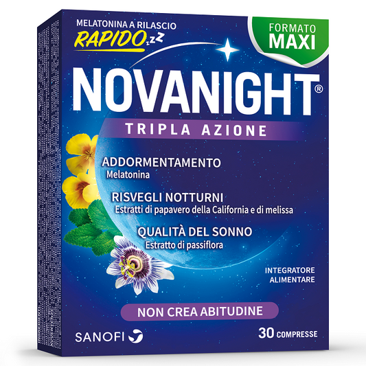 NOVANIGHT 30 COMPRESSE RILASCIO RADIDO NEW OPELLA HEALTHCARE ITALY Srl