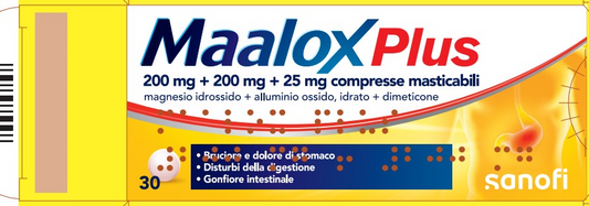 MAALOX PLUS*30CPR MAST OPELLA HEALTHCARE ITALY Srl