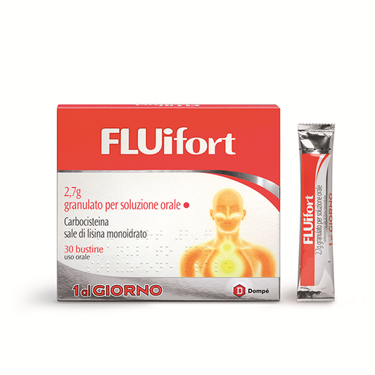 FLUIFORT*30BUST GRAT 2,7G DOMPE' FARMACEUTICI SpA