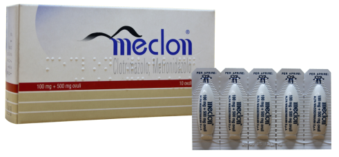 MECLON*10 OVULI VAG 100+500MG ALFASIGMA SpA