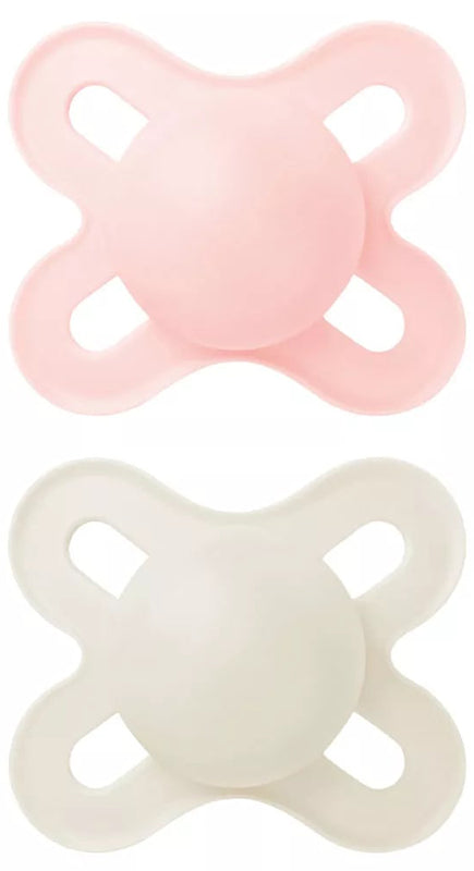 MAM SUCCHIETTO ORIGINAL START 0-2 MESI SILICONE FEMMINA 2 PEZZI