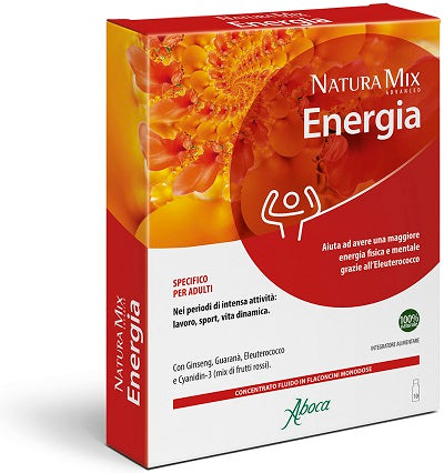 NATURA MIX ADVANCED ENERGIA 10 FLACONCINI DA 15 G ABOCA SpA SOCIETA' AGRICOLA