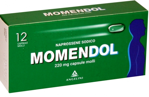 MOMENDOL*12CPS MOLLI 220MG ANGELINI PHARMA SpA