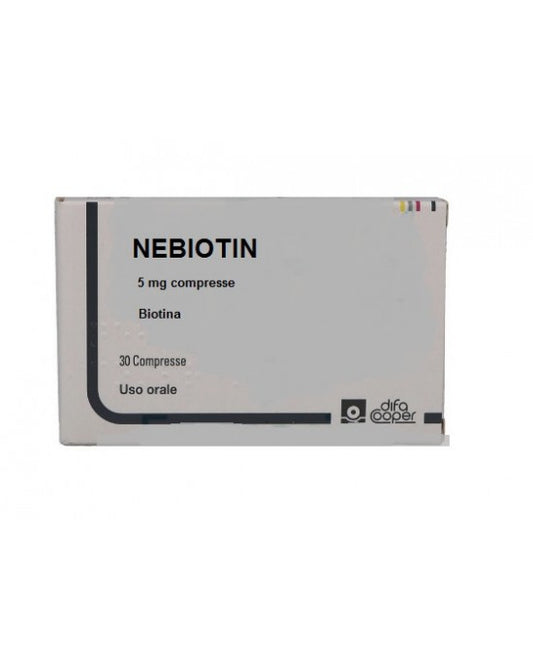 NEBIOTIN*30CPR 5MG DIFA COOPER SpA