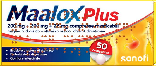 MAALOX PLUS*50CPR MAST OPELLA HEALTHCARE ITALY Srl