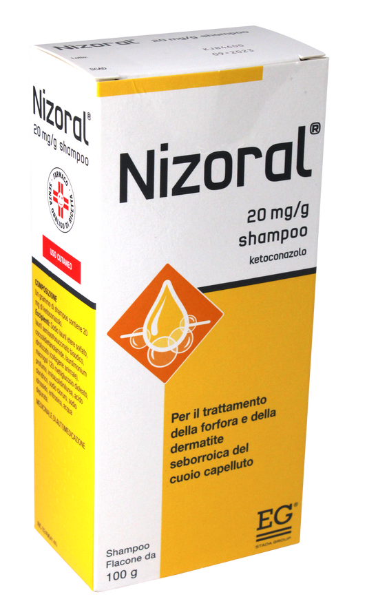 NIZORAL*SHAMPOO FL 100G 20MG/G EG SpA