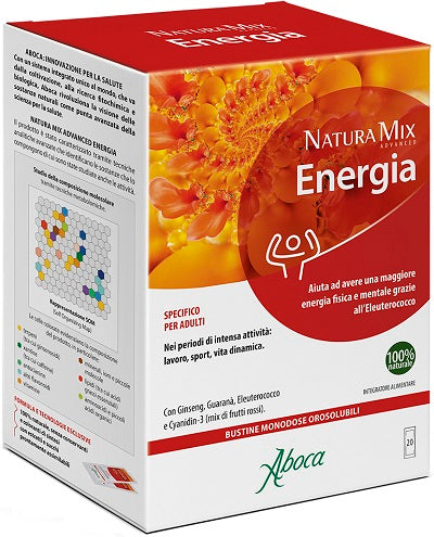 NATURA MIX ADVANCED ENERGIA 20 BUSTINE ABOCA SpA SOCIETA' AGRICOLA