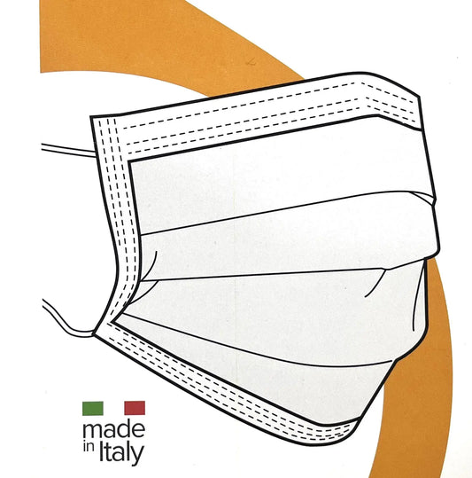 MASCHERINA FACCIALE CHIRURGICA A 3 VELI COLORE VERDE GIMA SpA