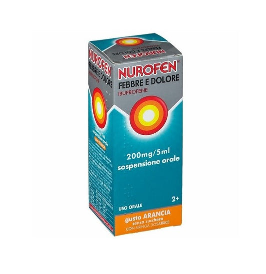 NUROFEN FEBBRE D*200MG/5ML ARA RECKITT BENCKISER H.(IT.) SpA