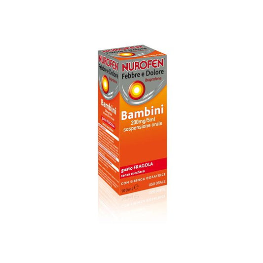 NUROFEN FEBBRE D*200MG/5ML FRA RECKITT BENCKISER H.(IT.) SpA
