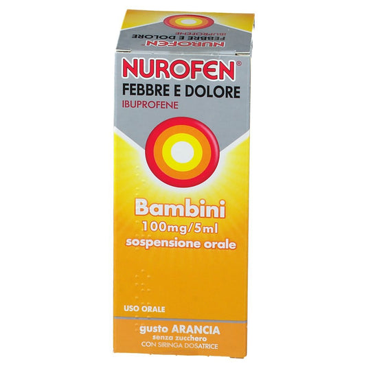 NUROFEN FEBBRE D*BB100MG/5ML A RECKITT BENCKISER H.(IT.) SpA