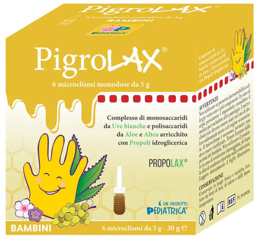 MICROCLISMA PIGROLAX BAMBINI 6 X 5 G PEDIATRICA Srl