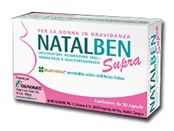 NATALBEN SUPRA 30 CAPSULE MOLLI ITALFARMACO SpA