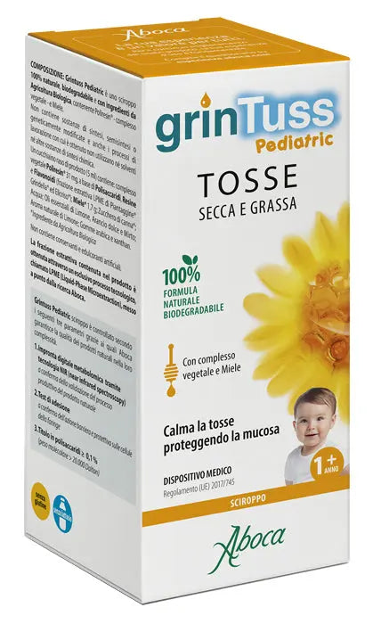 GRINTUSS PEDIATRIC SCIROPPO 180 G ABOCA SpA SOCIETA' AGRICOLA