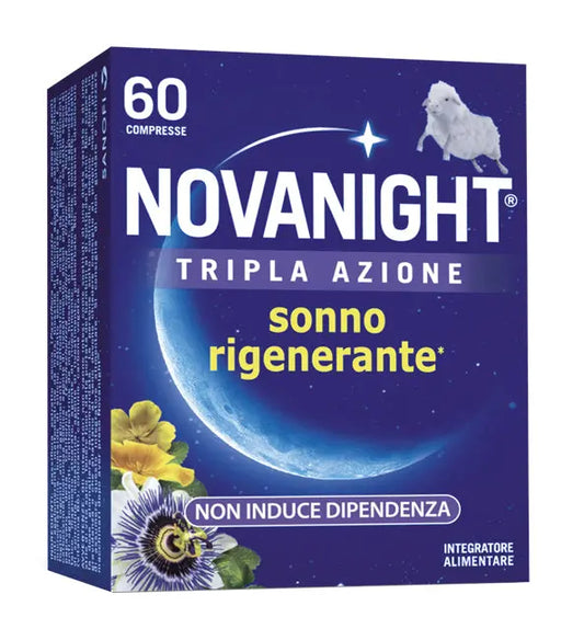 NOVANIGHT TRIPLA AZIONE SONNO RIGENERANTE 60 COMPRESSE OPELLA HEALTHCARE ITALY Srl