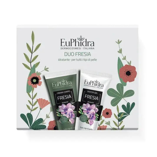 EUPHIDRA DUO DI FRESIA 1 CREMA CORPO FRESIA + 1 DOCCIA IAGEL FRESIA ZETA FARMACEUTICI SpA