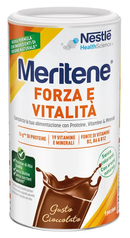 MERITENE CIOCCOLATO ALIMENTO ARRICCHITO 270 G NESTLE' IT.SpA(HEALTHCARE NU.)