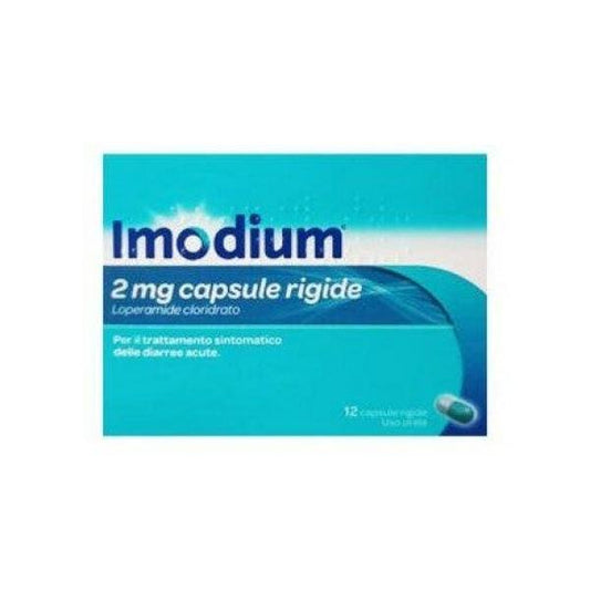 IMODIUM*12CPS 2MG JOHNSON & JOHNSON SpA