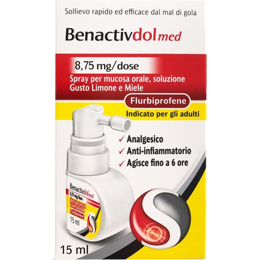 BENACTIVDOLMED*SPRAY 15ML RECKITT BENCKISER H.(IT.) SpA