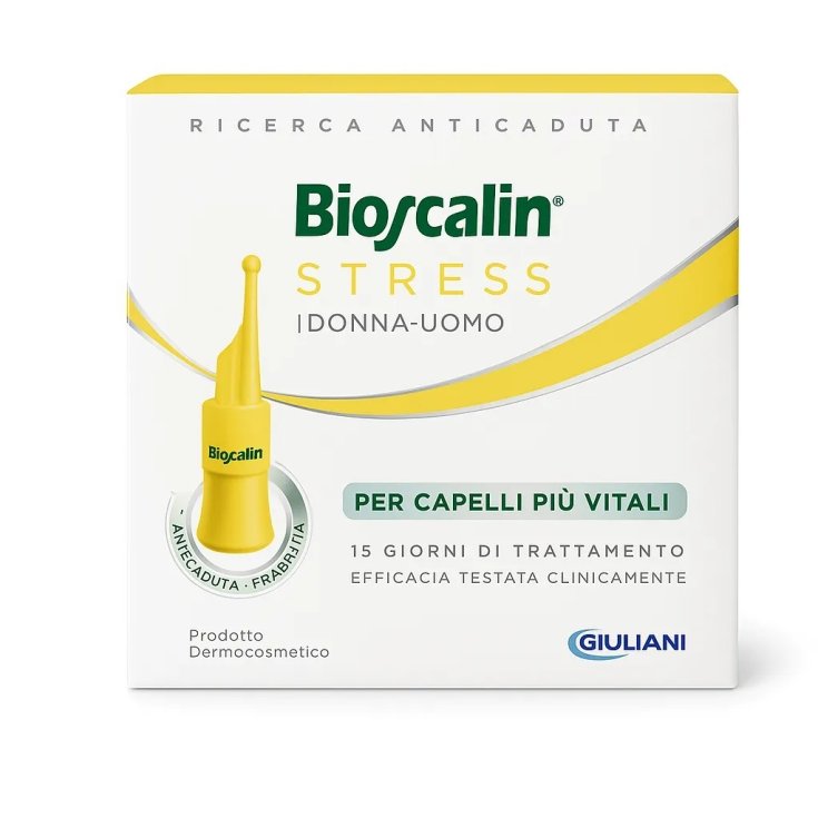 BIOSCALIN STRESS ANTICADUTA 7 FIALE MONODOSE DA 2,5 ML