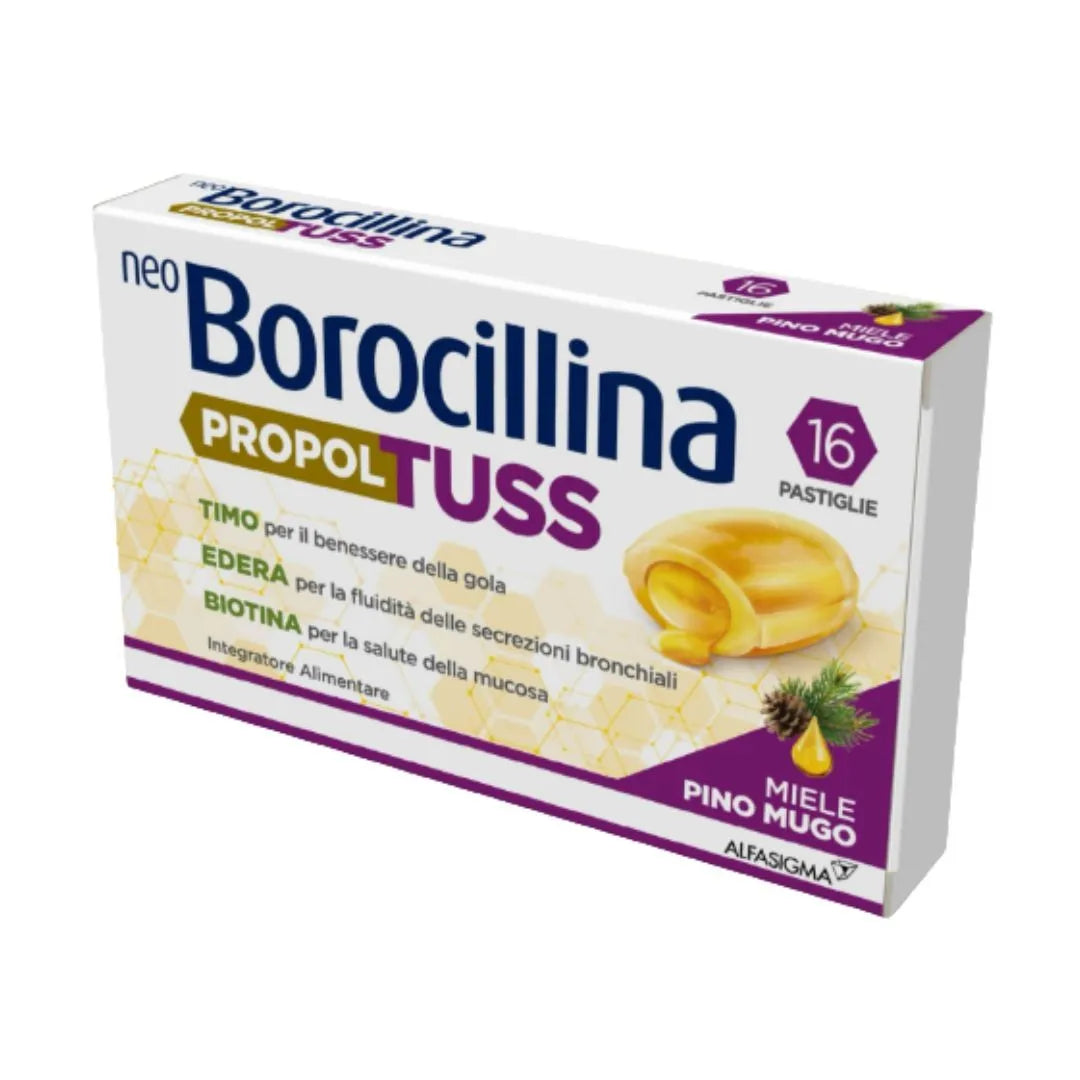 NEOBOROCILLINA PROPOLTUSS 16 PASTIGLIE