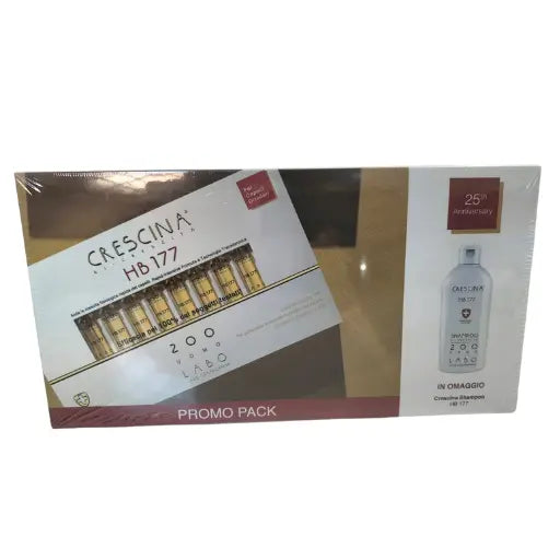 CRESCINA COFANETTO BASE HB 177 200 UOMO 20 FIALE + SHAMPOO OMAGGIO 200 ML LABO INTERNATIONAL Srl