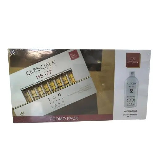 CRESCINA COFANETTO BASE HB 177 500 DONNA 20 FIALE + SHAMPOO OMAGGIO 200 ML LABO INTERNATIONAL Srl