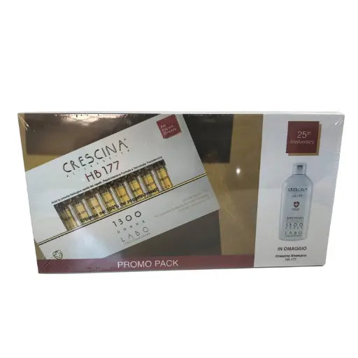 CRESCINA COFANETTO BASE HB 177 1300 DONNA 20 FIALE + SHAMPOO OMAGGIO 200 ML LABO INTERNATIONAL Srl