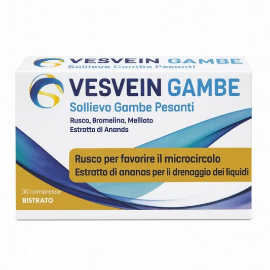 VESVEIN GAMBE SOLLIEVO GAMBE PESANTI 30 COMPRESSE BISTRATO