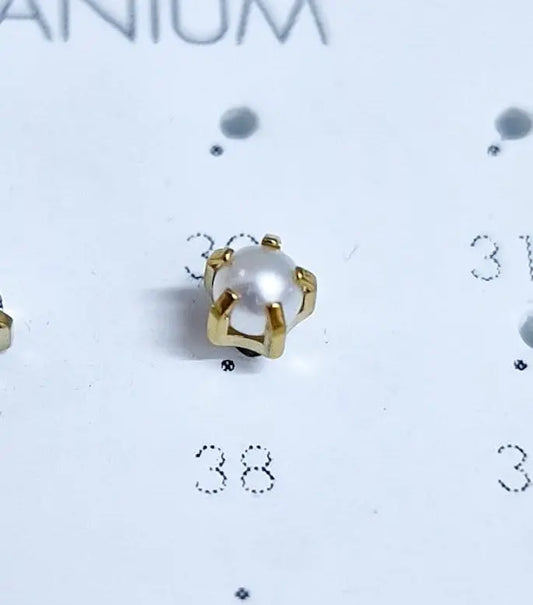 BLOMDAHL FORALOBO GT TIFFANY 4MM PEARL BLOMDAHL
