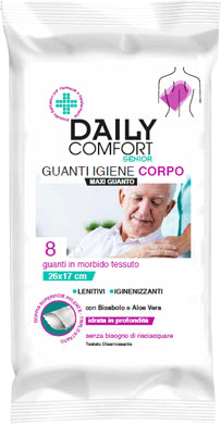 DAILY COMFORT SENIOR GUANTO DETERGENTE 8 PEZZI DIVA INTERNATIONAL Srl