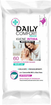 DAILY COMFORT SENIOR PANNI DETERGENTI IGIENE INTIMA 60 PEZZI DIVA INTERNATIONAL Srl