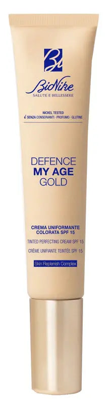 DEFENCE MY AGE GOLD CREMA UNIFORMANTE COLORATA I.C.I.M. (BIONIKE) INTERNATION