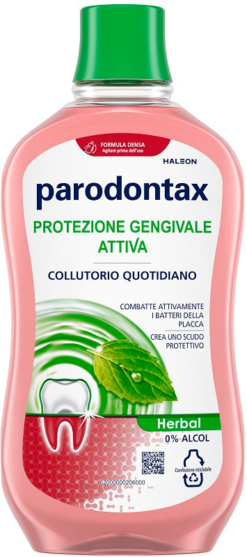 PARODONTAX COLLUTORIO PROTEZIONE GENGIVE HERBAL 500 ML