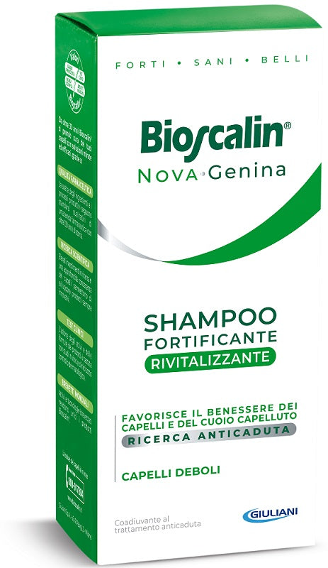 BIOSCALIN NOVA GENINA SHAMPOO RIVITALIZZANTE MAXI SIZE FLACONE 400 ML GIULIANI SpA