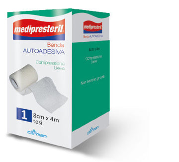 BENDA ADESIVA MEDIPRESTERIL 8X400 CM CORMAN SpA