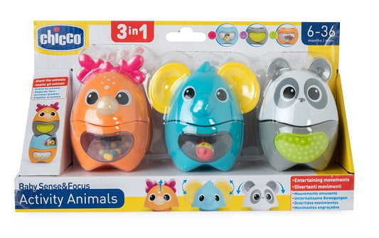 CHICCO GIOCO BABY SENSE&FOCUS ACTIVITY ANIMALS