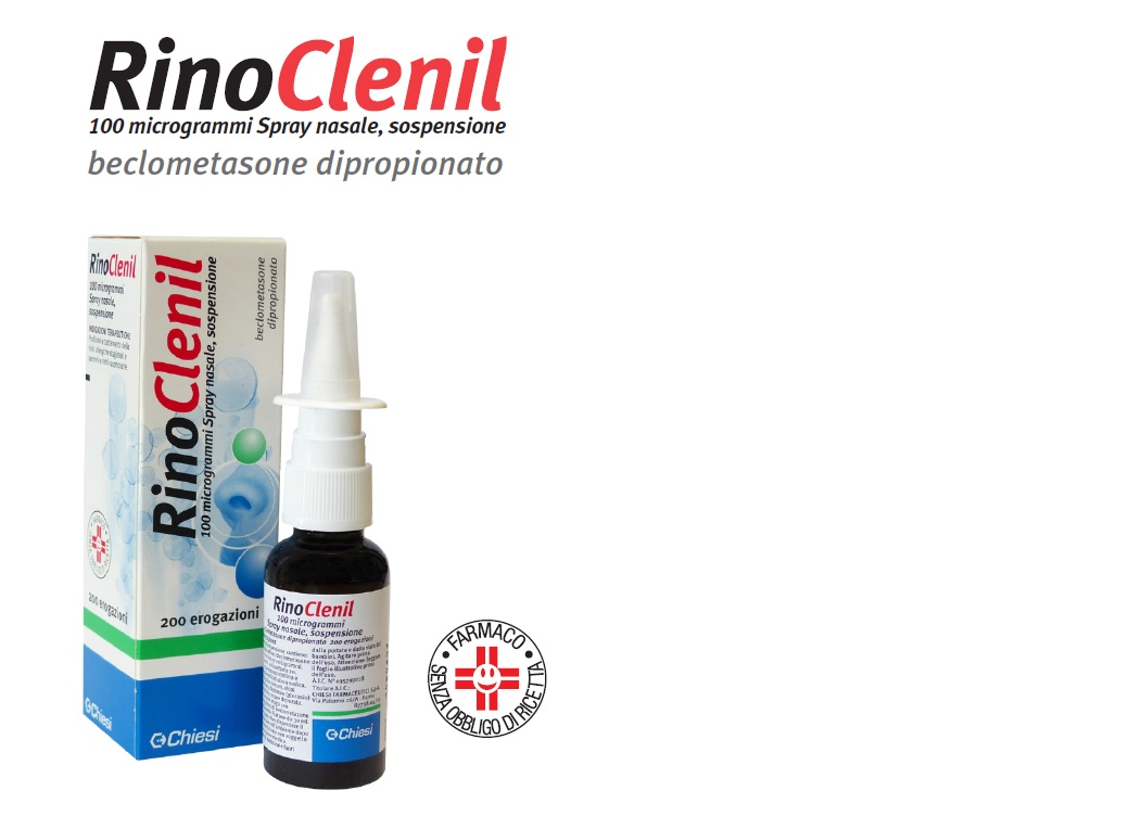 RINOCLENIL*SPRAY 200ER 100MCG CHIESI FARMACEUTICI SpA