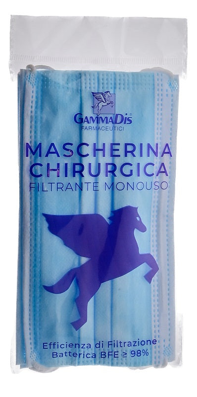 MASCHERINA CHIRURGICA 5 PEZZI GAMMADIS