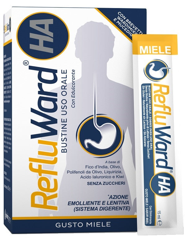 REFLUWARD HA 20 STICK X 15 ML GUSTO MIELE