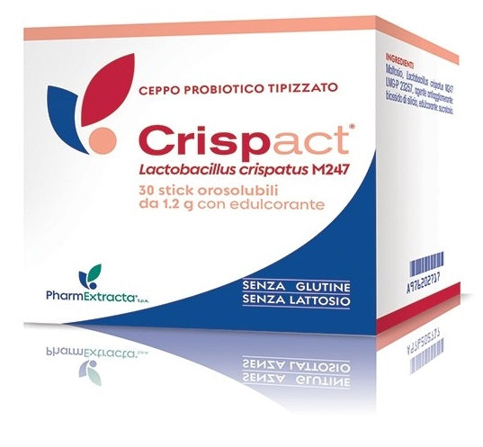 CRISPACT 30 STICK OROSOLUBILI PHARMEXTRACTA SpA