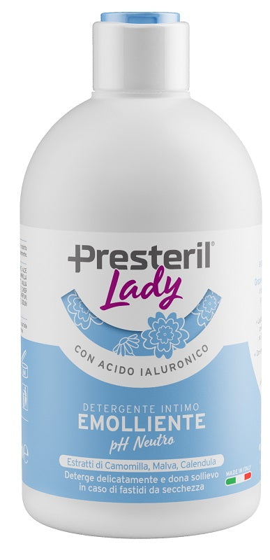 PRESTERIL LADY DETERGENTE INTIMO EMOLLIENTE/PH NEUTRO 250 M L