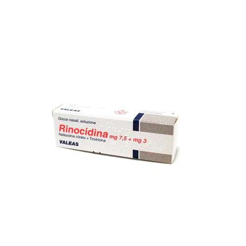 RINOCIDINA*NAS GTT15ML7,5MG+3M VALEAS IND.CHIM.FARMAC. SpA