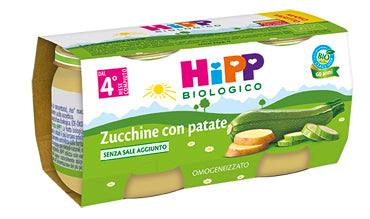HIPP BIO HIPP BIO OMOGENEIZZATO ZUCCHINE CON PATATE 2X80 G HIPP ITALIA Srl
