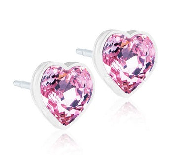 BLOMDAHL GIOIELLO MP HEART 6 MM LIGHT ROSE