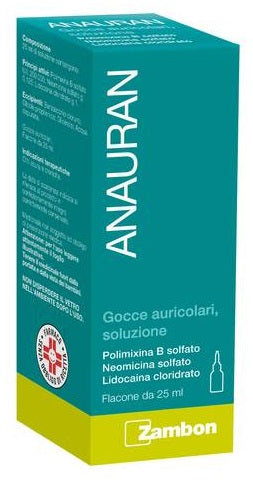 ANAURAN*GTT AURIC FL 25ML ZAMBON ITALIA Srl