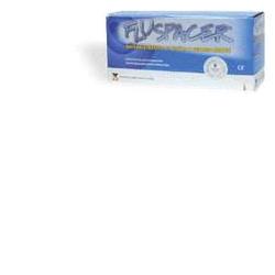 FLUSPACER DISTANZIATORE AEROSOL TRASPARENTE 310 ML CON MASCHERINA IN GOMMA TERMOPLASTICA FLESSIBILE A.MENARINI IND.FARM.RIUN.Srl