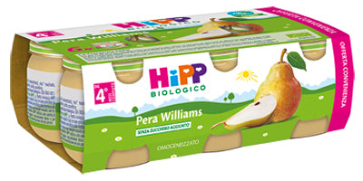 HIPP BIO OMOGENEIZZATO PERA WILLIAMS 6X80 G HIPP ITALIA Srl