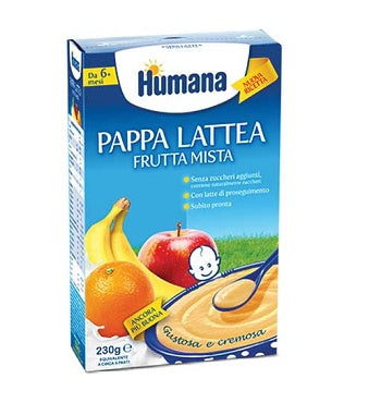 HUMANA PAPPA FRUTTA MISTA 230 G HUMANA ITALIA SpA